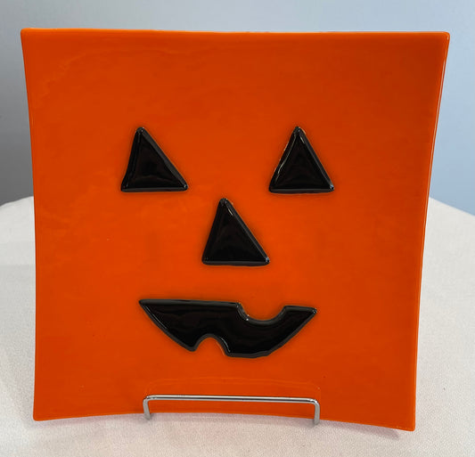 Jack-O-Lantern Plate